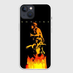 Чехол для iPhone 13 с принтом Bonfire  AC DC в Курске,  |  | ac dc | acdc | acdc ас дс | angus young | back in black | highway to hell | mckinno | австралийская | ангус янг | ас дс | асдс | блюз | в форме | гитара | группа | крис слэйд | метал | молния | музыка | певец | рок | рок н ролл | стиви янг