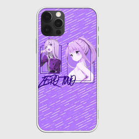 Чехол для iPhone 12 Pro Max с принтом Zero Two в прямоугольнике в Курске, Силикон |  | darling | darling in the franxx | zero two | вайфу | зеро ту | код 002 | любимый во франксе | франкс