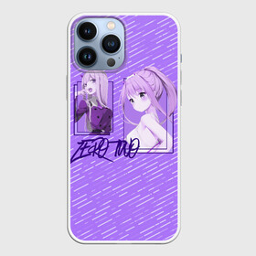 Чехол для iPhone 13 Pro Max с принтом Zero Two в прямоугольнике в Курске,  |  | darling | darling in the franxx | zero two | вайфу | зеро ту | код 002 | любимый во франксе | франкс