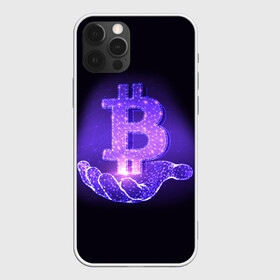 Чехол для iPhone 12 Pro с принтом BITCOIN IN HAND | БИТКОИН в Курске, силикон | область печати: задняя сторона чехла, без боковых панелей | Тематика изображения на принте: bitcoin | btc | coin | биткоин | биткойн | валюта | деньги | криптовалюта | монета | платёжная система | технология