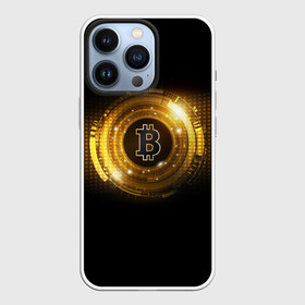 Чехол для iPhone 13 Pro с принтом BITCOIN  | КРИПТОВАЛЮТА в Курске,  |  | bitcoin | btc | coin | биткоин | биткойн | валюта | деньги | криптовалюта | монета | платёжная система | технология