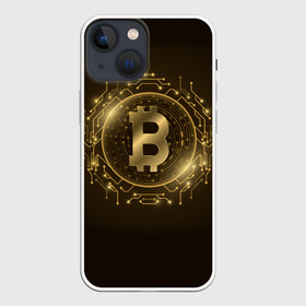 Чехол для iPhone 13 mini с принтом БИТКОИН | КРИПТОВАЛЮТА в Курске,  |  | bitcoin | btc | coin | биткоин | биткойн | валюта | деньги | криптовалюта | монета | платёжная система | технология