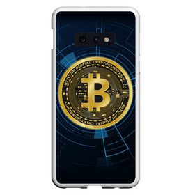 Чехол для Samsung S10E с принтом BITCOIN ВАЛЮТА в Курске, Силикон | Область печати: задняя сторона чехла, без боковых панелей | bitcoin | btc | coin | биткоин | биткойн | валюта | деньги | криптовалюта | монета | платёжная система | технология