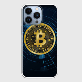 Чехол для iPhone 13 Pro с принтом BITCOIN ВАЛЮТА в Курске,  |  | bitcoin | btc | coin | биткоин | биткойн | валюта | деньги | криптовалюта | монета | платёжная система | технология