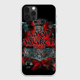 Чехол для iPhone 12 Pro Max с принтом Amon Amarth в Курске, Силикон |  | Тематика изображения на принте: amon amarth | metal | викинг метал | группы | дэт метал | метал | музыка | рок