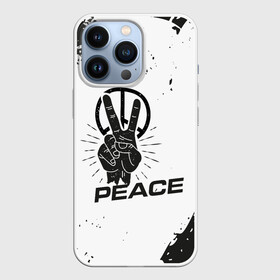 Чехол для iPhone 13 Pro с принтом Peace | Мир (Z) в Курске,  |  | anarchy | hippies | peace | анархизм | анархия | два пальца | знак | знаки | любовь | мир | хиппи