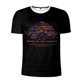 Мужская футболка 3D спортивная с принтом  Live at the Royal Albert Hall - BMTH в Курске, 100% полиэстер с улучшенными характеристиками | приталенный силуэт, круглая горловина, широкие плечи, сужается к линии бедра | bmth | bring me the horizon | альтернативный | бмт | бмтх | бмтш | брин | бринг | горизонт | достань для меня | дэткор | зе | метал | ми | рок | хоризон | электроник