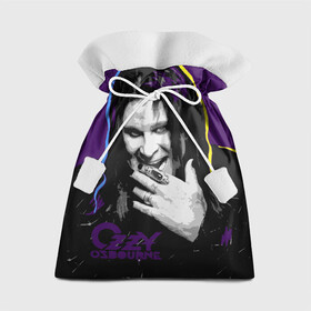 Подарочный 3D мешок с принтом Ozzy Osbourne, Оззи Осборн в Курске, 100% полиэстер | Размер: 29*39 см | black sabbath | hard rock | heavy metal | john michael osbourne | ozzy osbourne | джон майкл осборн | оззи осборн | хард рок | хеви метал