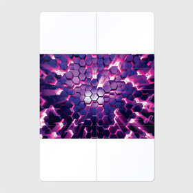 Магнитный плакат 2Х3 с принтом АБСТРАКЦИЯ | СОТЫ в Курске, Полимерный материал с магнитным слоем | 6 деталей размером 9*9 см | 3d плиты | abstraction | glow | honeycomb | neon steel | rift | абстракция | неоновые плиты | разлом | свечение | соты