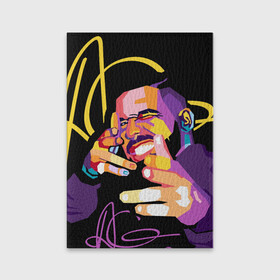 Обложка для паспорта матовая кожа с принтом Drake в Курске, натуральная матовая кожа | размер 19,3 х 13,7 см; прозрачные пластиковые крепления | certified lover boy | drake | pop art | rap | wpap | дрейк | музыка | обри дрейк грэм | поп арт | рэп | рэпер
