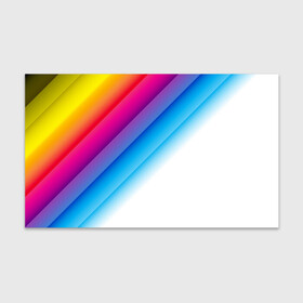 Бумага для упаковки 3D с принтом РАДУЖНЫЕ ПОЛОСЫ | RAINBOW (Z) в Курске, пластик и полированная сталь | круглая форма, металлическое крепление в виде кольца | Тематика изображения на принте: abstraction | colors | geometry | lines | paints | rainbow | stripes | texture | абстракция | краски | полосы | радуга | радужные полосы | текстура