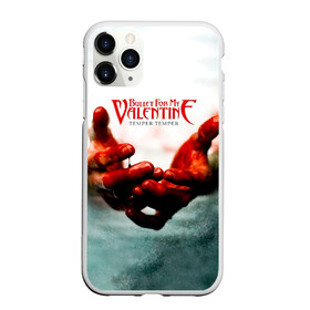 Чехол для iPhone 11 Pro матовый с принтом Temper Temper - Bullet For My Valentine в Курске, Силикон |  | bullet for my valentine | jeff killed john | matthew tuck | michael paget | булет фор май валентайн | джефф убил джона | майкл пэджет | метал | музыка | мэтт | мэттью так | пуля для моей возлюбленной | рок группа