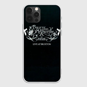 Чехол для iPhone 12 Pro с принтом The Poison: Live at Brixton - Bullet For My Valentine в Курске, силикон | область печати: задняя сторона чехла, без боковых панелей | Тематика изображения на принте: bullet for my valentine | jeff killed john | matthew tuck | michael paget | булет фор май валентайн | джефф убил джона | майкл пэджет | метал | музыка | мэтт | мэттью так | пуля для моей возлюбленной | рок группа