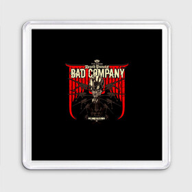 Магнит 55*55 с принтом BAD COMPANY - Five Finger Death Punch в Курске, Пластик | Размер: 65*65 мм; Размер печати: 55*55 мм | 5fdp | 5фдп | ffdp | five finger death punch | ivan lewis greening | ivan moody | айвен льюис грининг | метал группа | рок группа | файв фингер дед панч | ффдп