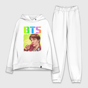 Женский костюм хлопок Oversize с принтом BTS | БТС (Z) в Курске,  |  | bangtan boys | bangtan sonyeondan | beyond the scene | bt21 | bts | bulletproof boy scouts | love yourself | бойбенд | бтс | пантхан сонёндан | фандань шаоняньтуань