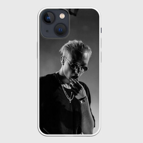 Чехол для iPhone 13 mini с принтом T Fest на концерте в Курске,  |  | black star | hip hop | rap | rep | t fest | исполнители | исполнитель | кирилл незборецкий | музыка | реп | ти фест | ти фэст | чёрная звезда