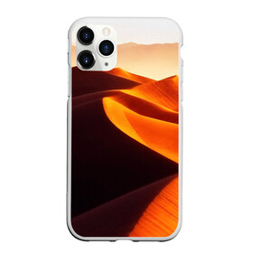 Чехол для iPhone 11 Pro Max матовый с принтом Пустыня дюна барханы в Курске, Силикон |  | desert | dune | барханы | дюна | песок | пустыня