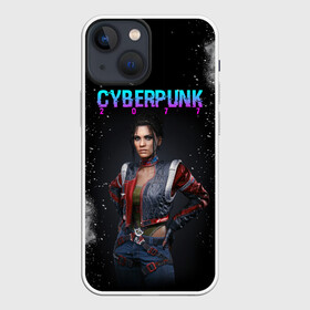 Чехол для iPhone 13 mini с принтом Панам Палмер | КИБЕРПАНК 2077 в Курске,  |  | cyberpunk 2077 | альдекальдо | арасака | киберпанк 2077 | кочевница | найт сити | палмер | панам | панам палмер | пустоши