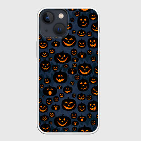 Чехол для iPhone 13 mini с принтом HALLOWEEN в Курске,  |  | halloween | holiday | pumpkin | samayn | vampire | zombie | вампир | ведьма | вечеринка | день всех святых | зомби | карнавал | маскарад | мертвец | оборотень | привидение | самайн | светильник джека | страшный джек | труп