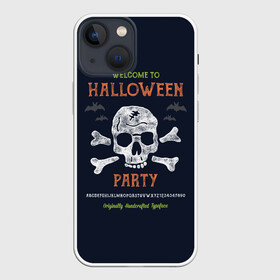 Чехол для iPhone 13 mini с принтом Halloween Party в Курске,  |  | halloween | holiday | pumpkin | samayn | vampire | zombie | вампир | ведьма | вечеринка | день всех святых | зомби | карнавал | маскарад | мертвец | оборотень | привидение | самайн | светильник джека | страшный джек | труп