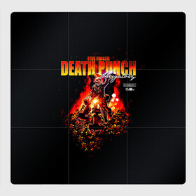 Магнитный плакат 3Х3 с принтом Five Finger Death Punch – Purgatory: Tales From The Pit в Курске, Полимерный материал с магнитным слоем | 9 деталей размером 9*9 см | 5fdp | 5фдп | ffdp | five finger death punch | ivan lewis greening | ivan moody | айвен льюис грининг | метал группа | рок группа | файв фингер дед панч | ффдп