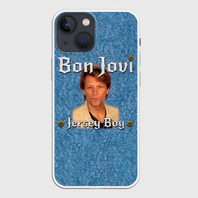 Чехол для iPhone 13 mini с принтом Jersey Boy   Bon Jovi в Курске,  |  | bon jovi | john | альбом | арена | бон | бон джови | глэм | группа | джови | джон | метал | музыка | надпись | песни | поп | попрок | рок | рокер | смайл | солист | софт | стена | хард | хеви | хевиметал