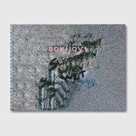 Альбом для рисования с принтом Slippery When Wet - Bon Jovi в Курске, 100% бумага
 | матовая бумага, плотность 200 мг. | bon jovi | john | альбом | арена | бон | бон джови | глэм | группа | джови | джон | метал | музыка | надпись | песни | поп | попрок | рок | рокер | смайл | солист | софт | стена | хард | хеви | хевиметал