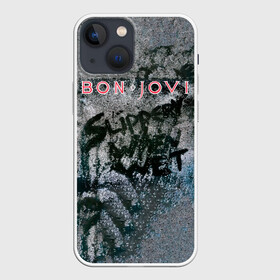 Чехол для iPhone 13 mini с принтом Slippery When Wet   Bon Jovi в Курске,  |  | bon jovi | john | альбом | арена | бон | бон джови | глэм | группа | джови | джон | метал | музыка | надпись | песни | поп | попрок | рок | рокер | смайл | солист | софт | стена | хард | хеви | хевиметал