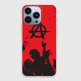 Чехол для iPhone 13 Pro с принтом АНАРХИЯ | СВОБОДА (Z) в Курске,  |  | anarchy | riot | rock | анархия | бунт | знаки | музыка | панки | рок | свобода | символ | символика