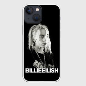 Чехол для iPhone 13 mini с принтом BILLIE EILISH в Курске,  |  | bad | billie eilish | blues | face | guy | music | pop | usa | айлиш | билли | молодежь | музыка | попса
