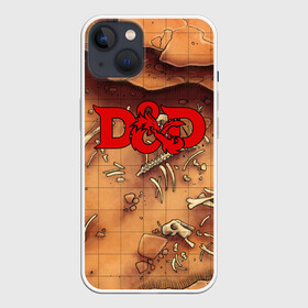 Чехол для iPhone 13 с принтом Dungeons and Dragons | DD в Курске,  |  | dd | dragon | dungeons and dragons | днд | дракон | драконы | подземелья и драконы