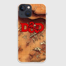 Чехол для iPhone 13 mini с принтом Dungeons and Dragons | DD в Курске,  |  | dd | dragon | dungeons and dragons | днд | дракон | драконы | подземелья и драконы