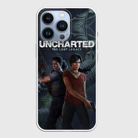 Чехол для iPhone 13 Pro с принтом Uncharted The Lost Legacy в Курске,  |  | a thiefs end | chloe frazer | elena fisher | games | nathan nate drake | naughty dog | playstation 5 | ps 5 | the lost legacy | uncharted | victor sully sullivan | виктор салли салливан | елена фишер | игры | неизведанное | нейтан нейт дрейк | хлоя фрейзе