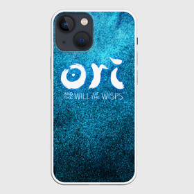 Чехол для iPhone 13 mini с принтом Ori Logo | Ори Лого в Курске,  |  | logo | moon studios | ori and the will of the wisps | блуждающий огонь | дух ори | ку | лого | логотип | ори и блуждающие огоньки | сеир