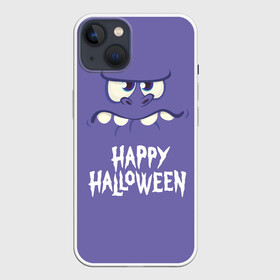 Чехол для iPhone 13 с принтом HAPPY HALLOWEEN в Курске,  |  | halloween | holiday | pumpkin | samayn | vampire | zombie | вампир | ведьма | вечеринка | день всех святых | зомби | карнавал | маскарад | мертвец | оборотень | привидение | самайн | светильник джека | страшный джек | труп