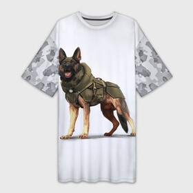 Платье-футболка 3D с принтом Служебная собака  К9  K9 в Курске,  |  | Тематика изображения на принте: dog | doggy | k9 | аусси | дог | друзья | ищейка | к9 | кинолог | кинология | любовь | овчарка | прикольная | розыскная собака | служебная собака | собака | собачница