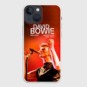 Чехол для iPhone 13 mini с принтом Brilliant Live Adventures   David Bowie в Курске,  |  | david bowie | альтернативный | арт | боуи | глэм | девид | джаз | дэвед | дэвид | музыка | музыкант | певец | поп | психоделический | рок | соул | хард | экспериментальный | электронная | эмбиент