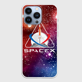 Чехол для iPhone 13 Pro с принтом Space X в Курске,  |  | american | company | emblem | logo | manufacturer | space | space technology | space x | stars | universe | американская | вселенная | звезды | илон маск | компания | космическая техника | космос | логотип | производитель | 