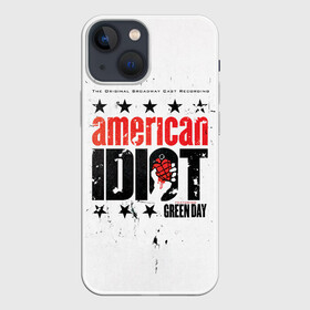 Чехол для iPhone 13 mini с принтом American Idiot: The Original Broadway Cast Recording   Green Day в Курске,  |  | american idiot | green day | альтернативный | билли джо армстронг | греен дай | грин дей | гриндей | группа | зелёный день | майк дёрнт | музыка | панк | поп | поппанк | рок | тре кул