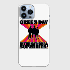 Чехол для iPhone 13 Pro Max с принтом International Superhits Green Day в Курске,  |  | american idiot | green day | альтернативный | билли джо армстронг | греен дай | грин дей | гриндей | группа | зелёный день | майк дёрнт | музыка | панк | поп | поппанк | рок | тре кул