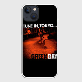 Чехол для iPhone 13 с принтом Tune In, Tokyo... Green Day в Курске,  |  | american idiot | green day | альтернативный | билли джо армстронг | греен дай | грин дей | гриндей | группа | зелёный день | майк дёрнт | музыка | панк | поп | поппанк | рок | тре кул