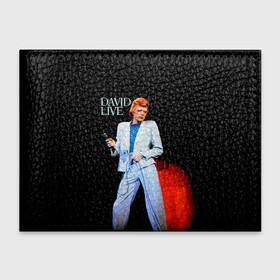 Обложка для студенческого билета с принтом David Live   David Bowie в Курске, натуральная кожа | Размер: 11*8 см; Печать на всей внешней стороне | Тематика изображения на принте: david bowie | альтернативный | арт | боуи | глэм | девид | джаз | дэвед | дэвид | музыка | музыкант | певец | поп | психоделический | рок | соул | хард | экспериментальный | электронная | эмбиент