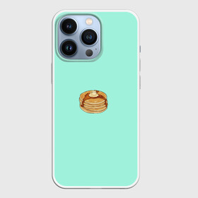 Чехол для iPhone 13 Pro с принтом Pancate3D в Курске,  |  | блин | блинчик | десерт | еда | кот | кошка | мороженое | панкейк | сладость