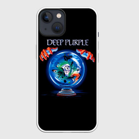 Чехол для iPhone 13 с принтом Slaves and Masters   Deep Purple в Курске,  |  | deep purple | альбом | гловер | группа | дееп | деп | ди | дип перпл | диперпл | дипперпл | иэн гиллан | иэн пэйс | лого | логотип | метал | морс | пепл | прогрессивный | психоделический | рок | символ | хард