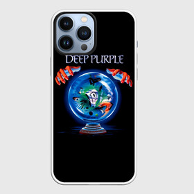 Чехол для iPhone 13 Pro Max с принтом Slaves and Masters   Deep Purple в Курске,  |  | deep purple | альбом | гловер | группа | дееп | деп | ди | дип перпл | диперпл | дипперпл | иэн гиллан | иэн пэйс | лого | логотип | метал | морс | пепл | прогрессивный | психоделический | рок | символ | хард