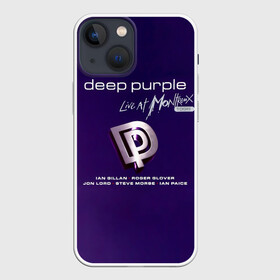Чехол для iPhone 13 mini с принтом Deep Purple   Live at Montreux 1996 в Курске,  |  | deep purple | альбом | гловер | группа | дееп | деп | ди | дип перпл | диперпл | дипперпл | иэн гиллан | иэн пэйс | лого | логотип | метал | морс | пепл | прогрессивный | психоделический | рок | символ | хард