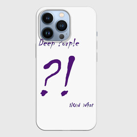 Чехол для iPhone 13 Pro с принтом Now What Deep Purple в Курске,  |  | deep purple | альбом | гловер | группа | дееп | деп | ди | дип перпл | диперпл | дипперпл | иэн гиллан | иэн пэйс | лого | логотип | метал | морс | пепл | прогрессивный | психоделический | рок | символ | хард