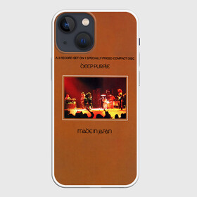 Чехол для iPhone 13 mini с принтом Made in Japan   Deep Purple в Курске,  |  | deep purple | альбом | гловер | группа | дееп | деп | ди | дип перпл | диперпл | дипперпл | иэн гиллан | иэн пэйс | лого | логотип | метал | морс | пепл | прогрессивный | психоделический | рок | символ | хард