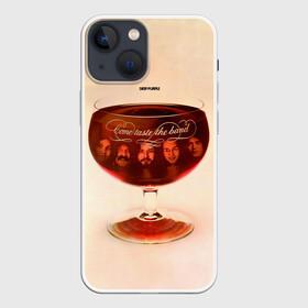 Чехол для iPhone 13 mini с принтом Come Taste the Band   Deep Purple в Курске,  |  | deep purple | альбом | гловер | группа | дееп | деп | ди | дип перпл | диперпл | дипперпл | иэн гиллан | иэн пэйс | лого | логотип | метал | морс | пепл | прогрессивный | психоделический | рок | символ | хард