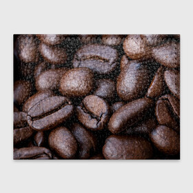 Обложка для студенческого билета с принтом Кофейные зёрна в Курске, натуральная кожа | Размер: 11*8 см; Печать на всей внешней стороне | Тематика изображения на принте: абстрактные | абстрактный | абстракция | еда | зёрна | зерно | зерновые | кофе | кофеёк | кофейные | напитки | напиток | питьё